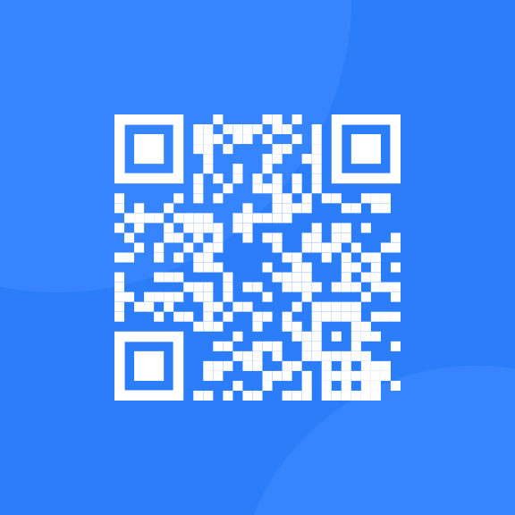 QR code leading to Frontend Mentor